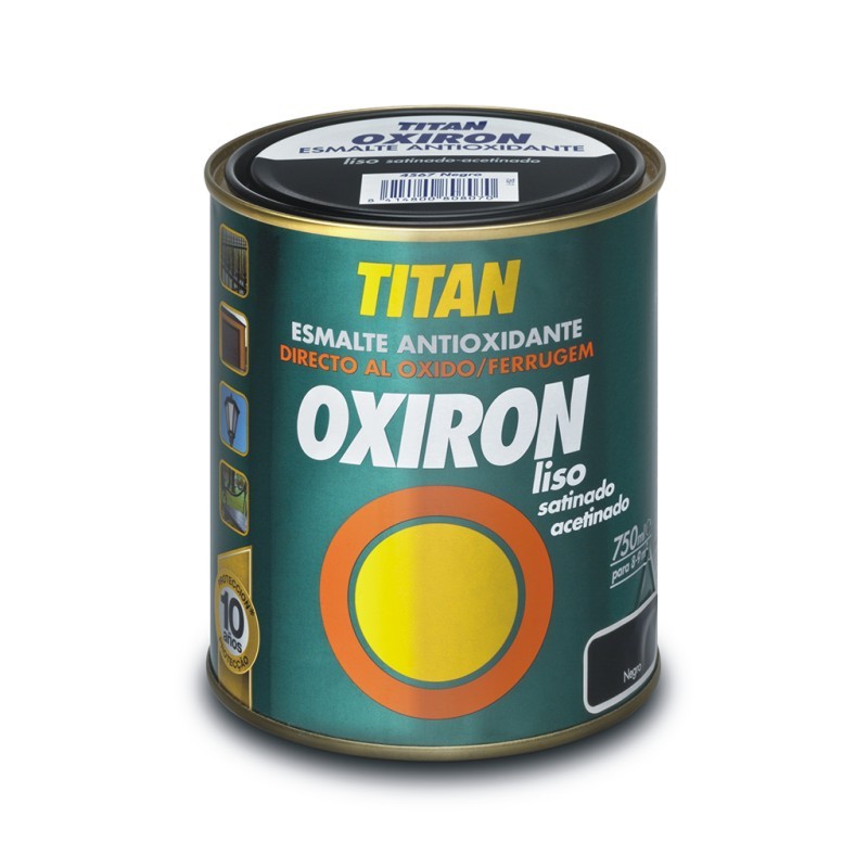 Oxiron Liso Esmalte Antioxido Brillante Titan